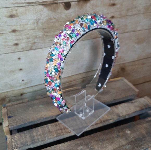 Lele Sadoughi All Over Crystal Alice Headband - Picture 1 of 8